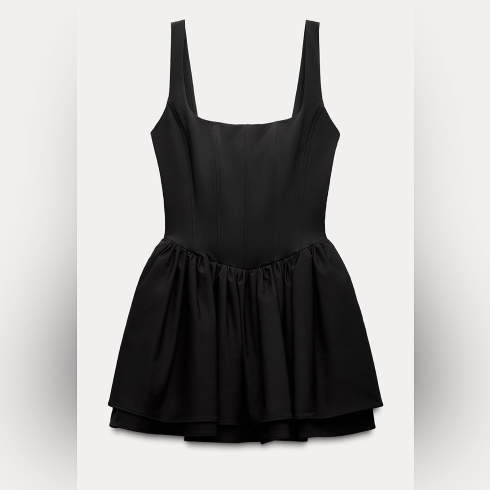 Black Rouched Dress